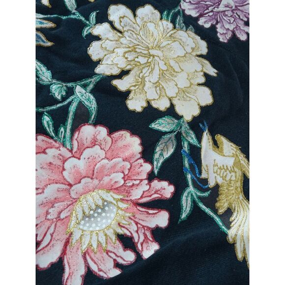 Vintage Tultex Women Floral Sweatshirt Size XL - Picture 6 of 10